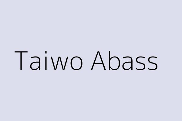 Taiwo Abass
